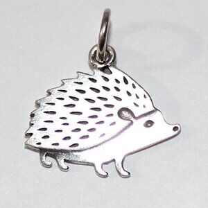 Sterling Silver Hedgehog Charm